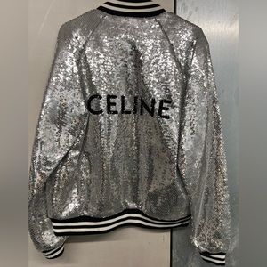 CELINE TEDDY JACKET IN COTTON FLEECE
LIGHT GREY